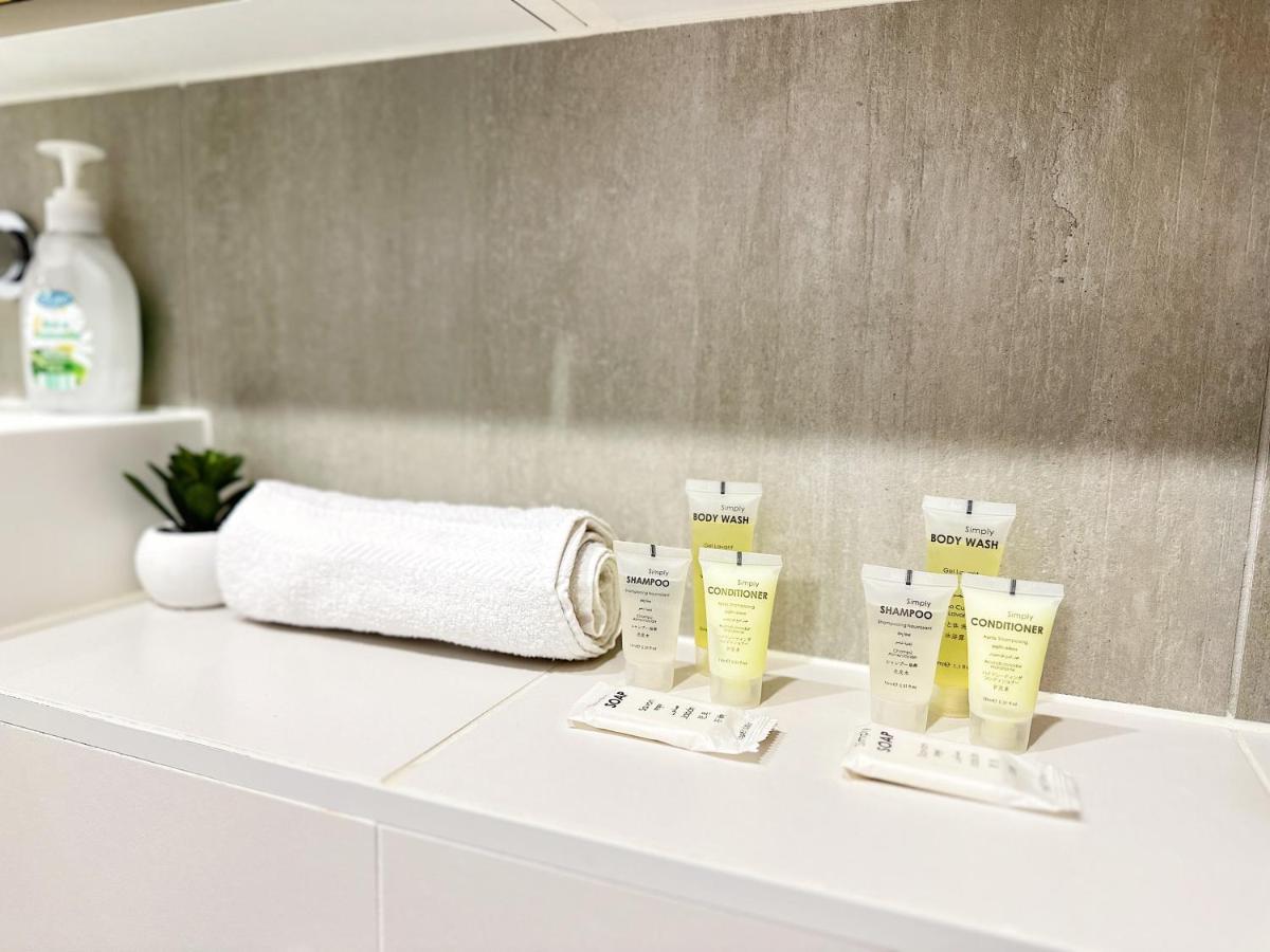 メルボルンBeautiful Skyview Cbd Highrise 3Beds With Carpark Availableアパートメント エクステリア 写真